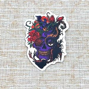 KARMIC Gross Grunge Horror Funky Single Decor Art Sticker